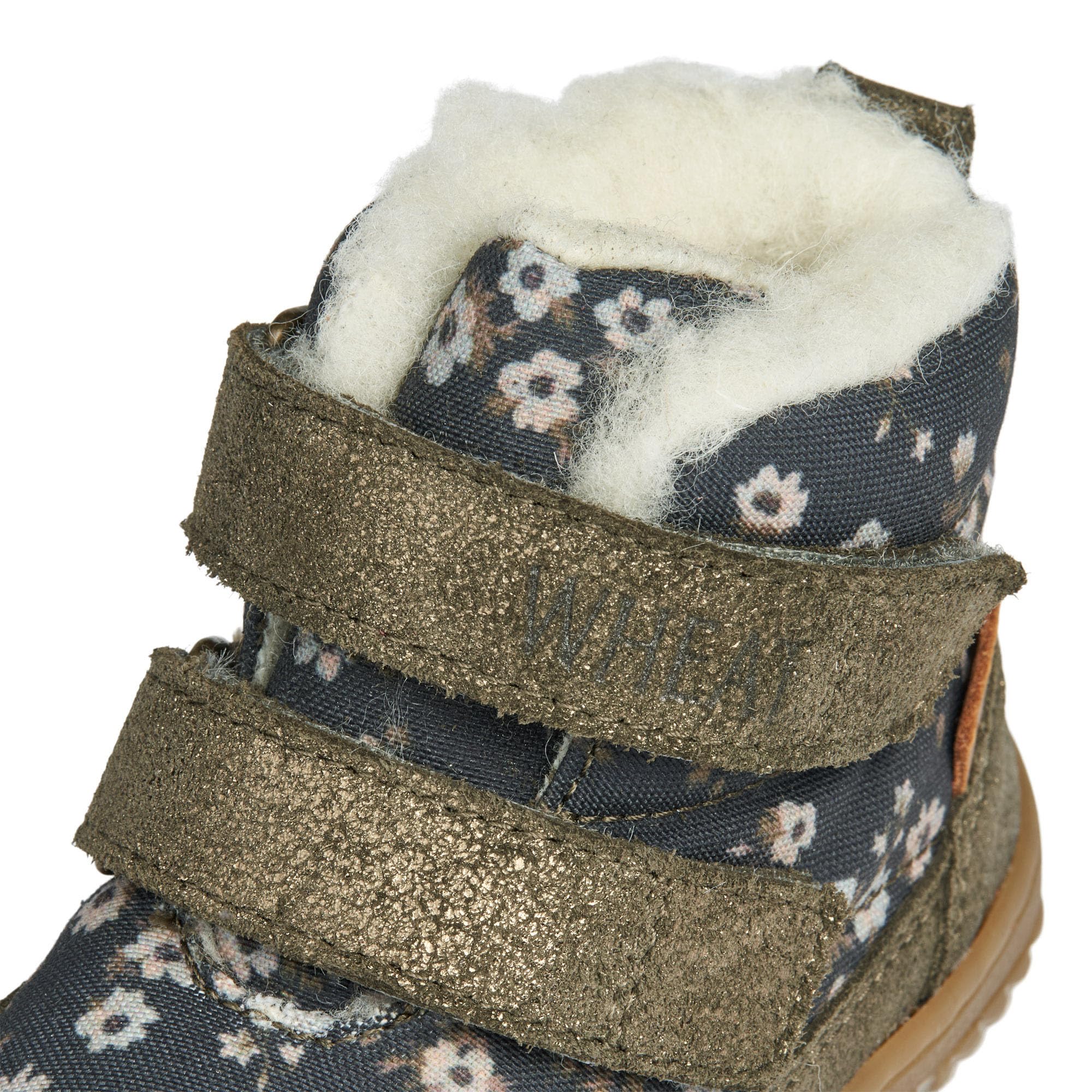 Wheat Dowi-Scarpe Primi Passi Pelle, 50% Nylon Riciclato, Traspiranti, Impermeabili, Inizia a Camminare Unisex-Bambini e Ragazzi