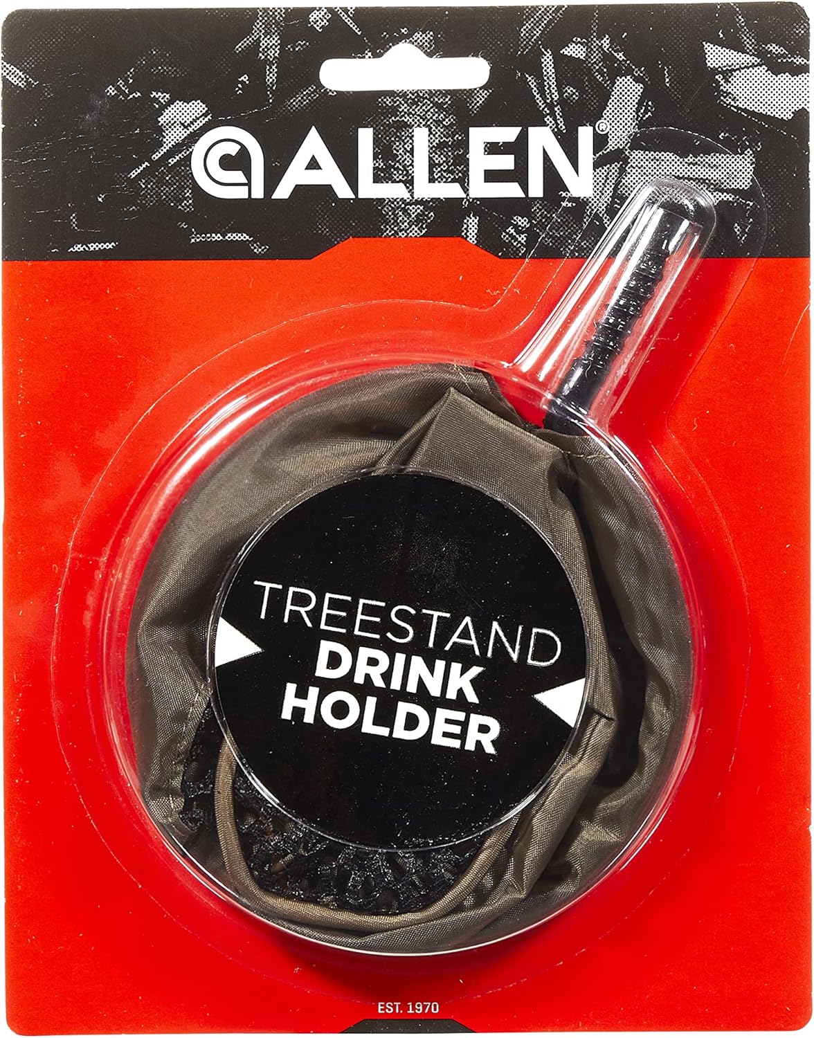 Allen Company Hunting Screw-in Treestand Drink Bottle Holder, Fits 3.25" Bottles,Brown/Black,5279 : Sports & Outdoors