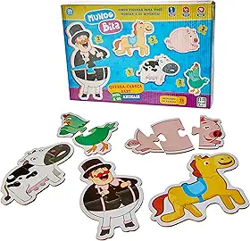 Mad. Quebra Cabeça Baby Bita E Os Animais, Nig Brinquedos