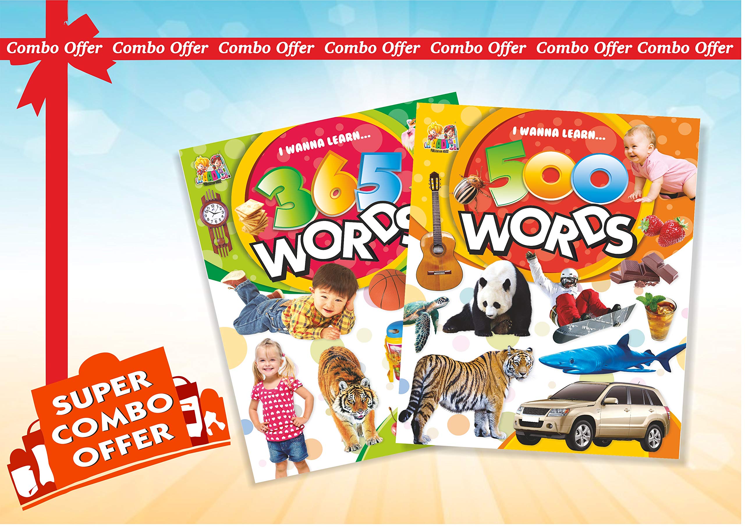 My First 365 and 500 Words Book Combo