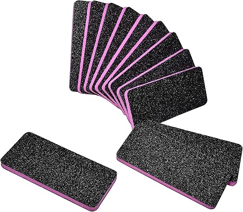 AMT - 12 limas de pedicura para pies de grano 6060, lima removedor de callos negros, limas de uñas para mascotas, tablas de esmeril para el aseo de
