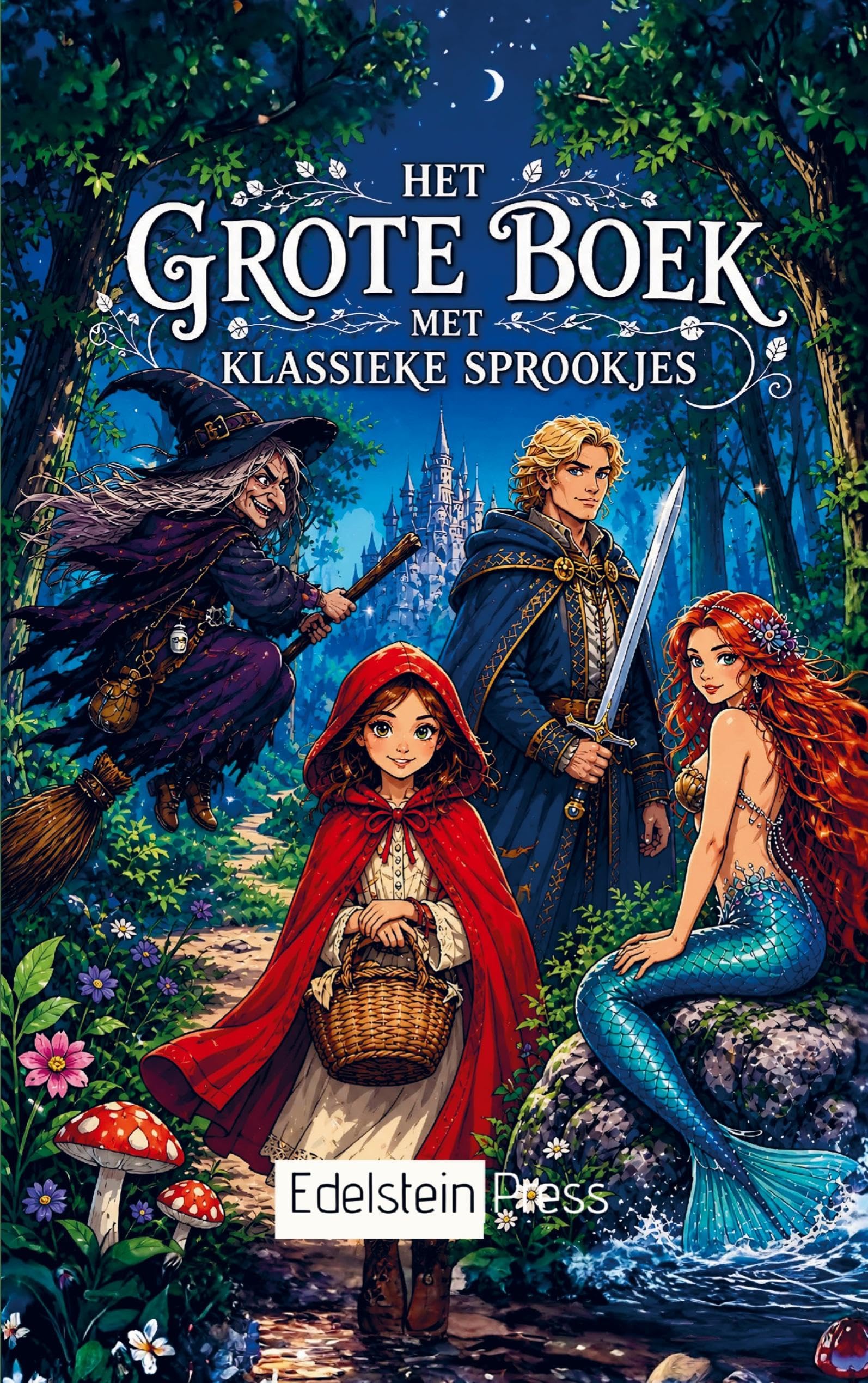 Het Grote Boek met Klassieke Sprookjes: Het Grote Sprookjesboek – Klassieke Verhalen voor Kinderen en Volwassenen