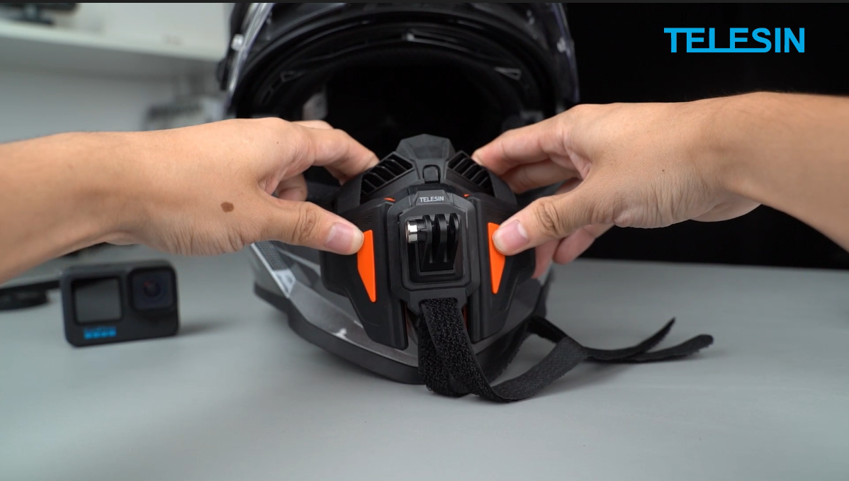 Support Casque Insta 360 C-Bleu Caméra De Casque Pour Motos, Pour Gopro Hero 11 10 9 8 DJI Support Gopro Casque Ski