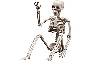 Halloween Skeleton Decorations, 2.95ft Big Scary Skeleton