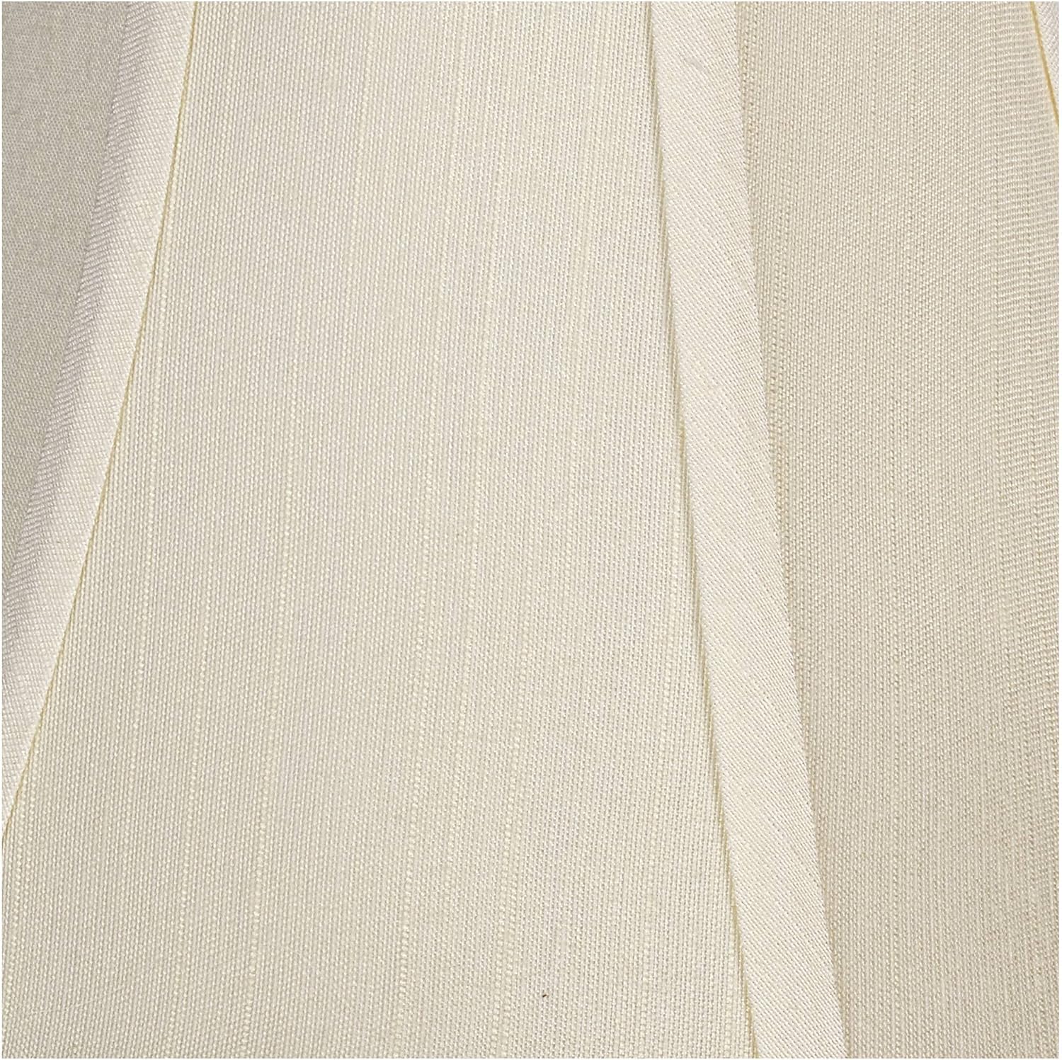 Imperial Collection Creme Bell Small Lamp Shade (Spider) 4.5" Top X 9" Bottom X 7.5" High Cream Beige Off-White