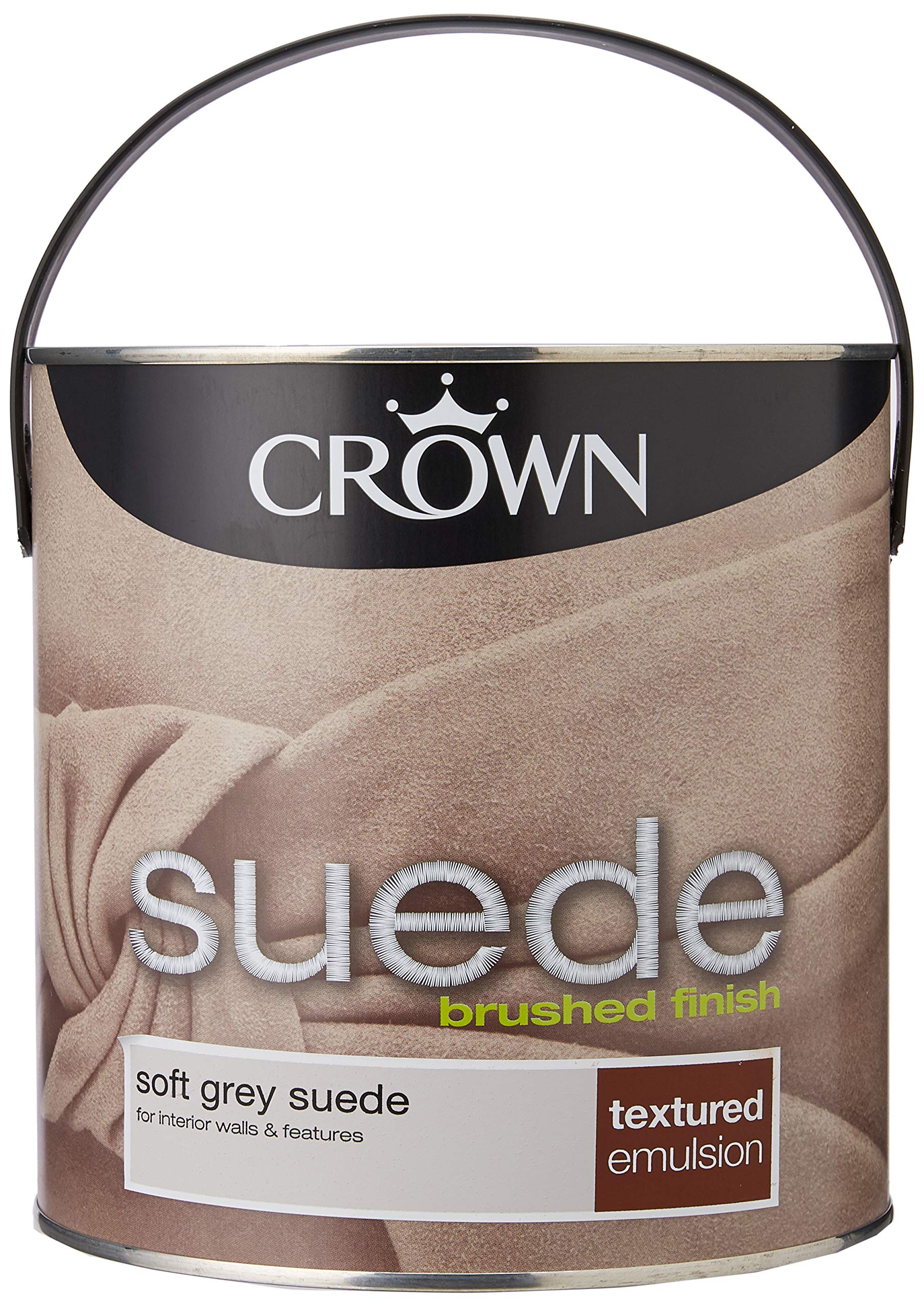 Crown Retail Suede Soft Grey Suede 2.5 L