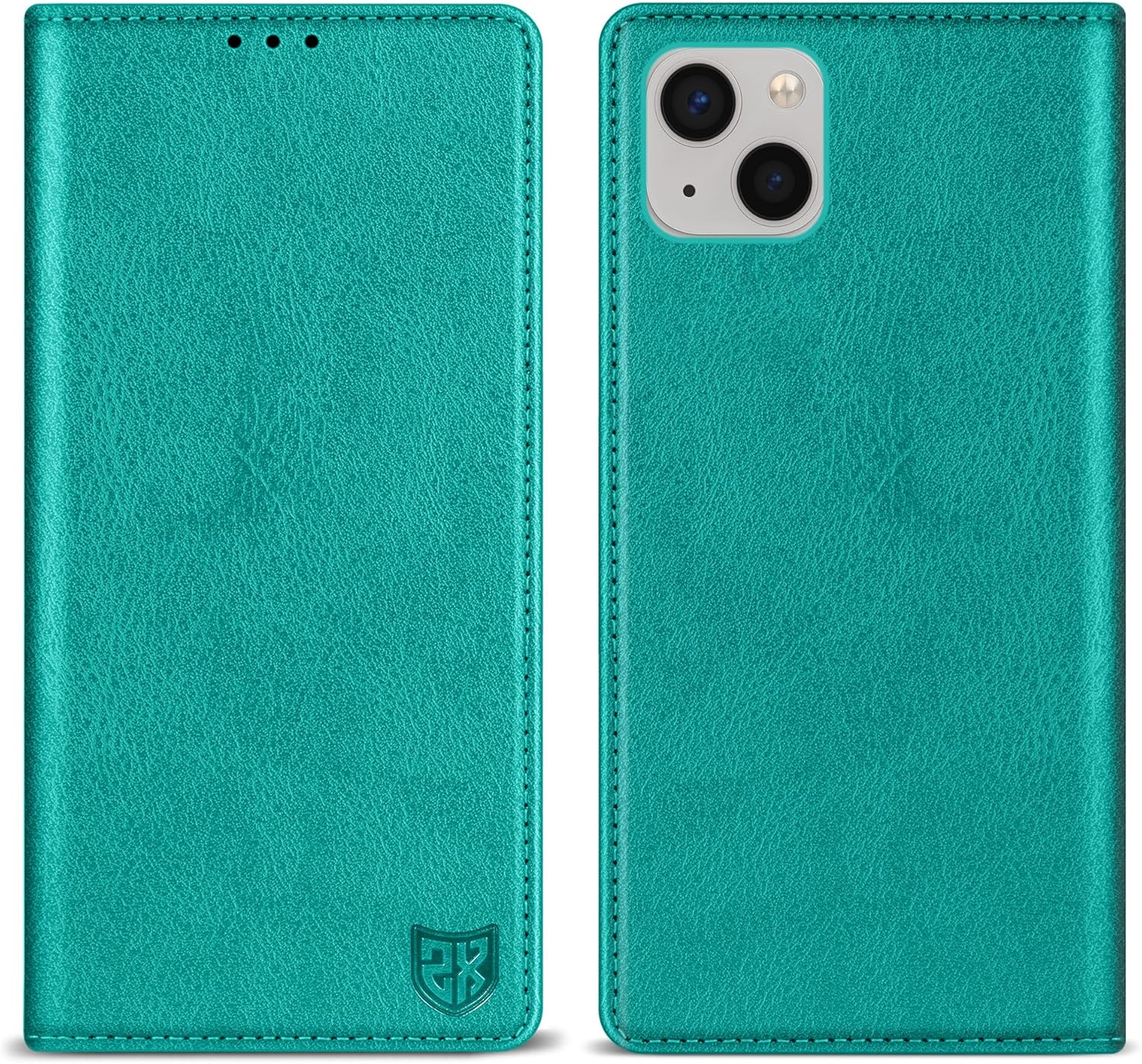 ZZXX for iPhone 13 Wallet Case with [RFID Blocking] Card