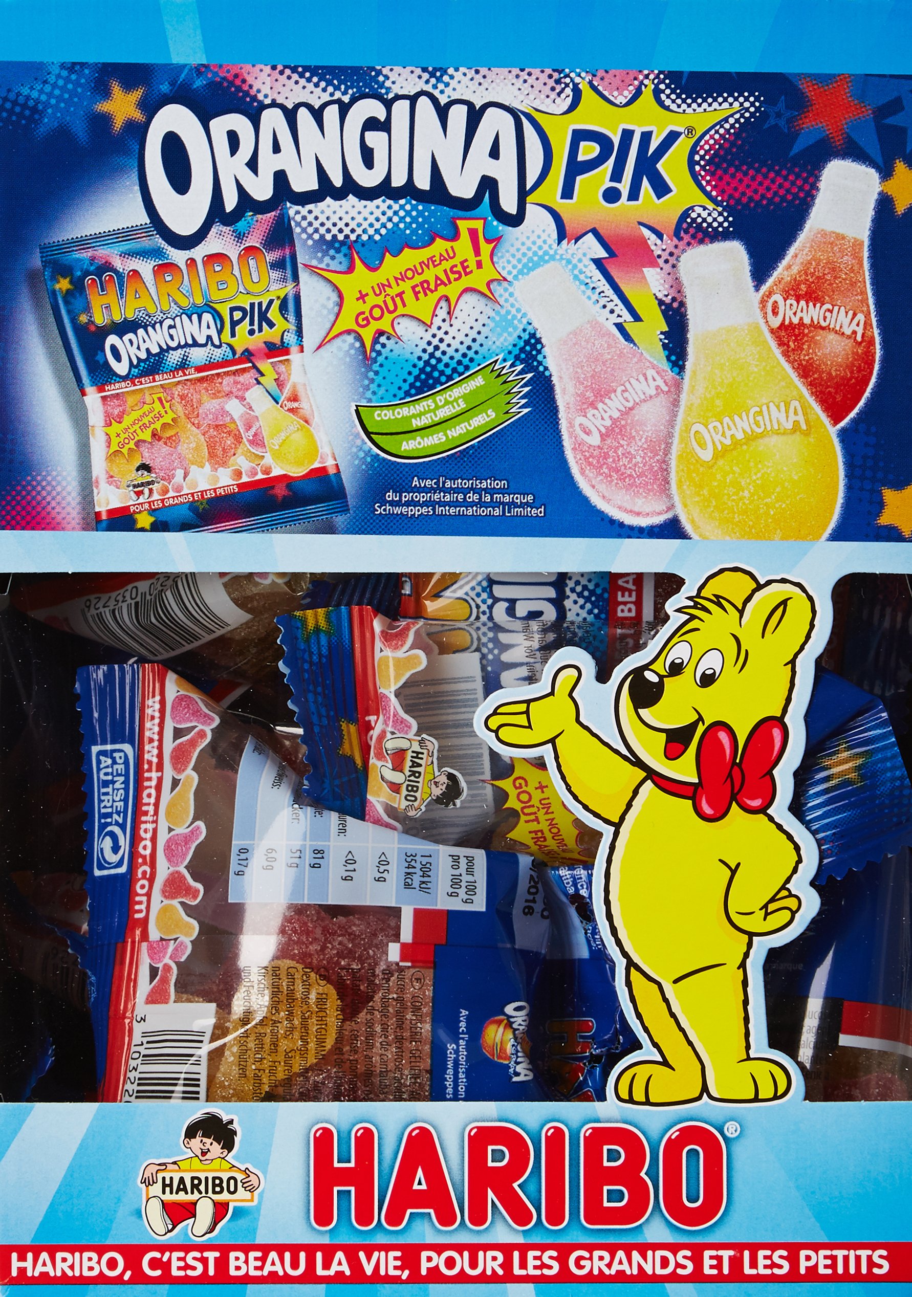 Haribo Bonbon Gélifié Orangina Pik 40 g x 30 Sachets