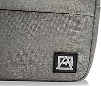 Vista 7 de Avalanche Neceser de viaje organizador esencial Dopp Kit Accesorios bolsa, Gris, Kit Dopp grande