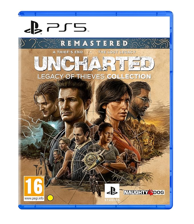 Uncharted: Legacy of Thieves Collection | PS5 Game (PlayStation 5) at Rs. 1399