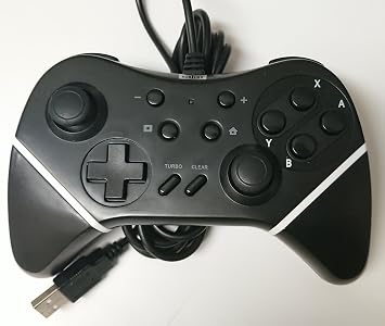 Wired Controller Featuring Turbo for Nintendo Switch, PC USB and Android TV