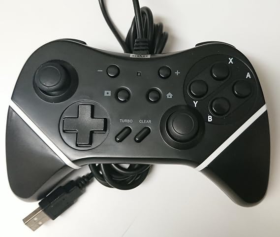 Wired Controller Featuring Turbo for Nintendo Switch, PC USB and Android TV