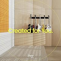 Vista 3 de String Swing Estante de pared para guitarra, soporte de pared para guitarra múltiple, organizador de guitarra para guitarras acústicas y eléctricas