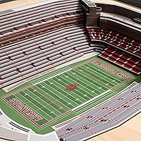 Vista 3 de YouTheFan NCAA Arte de Pared StadiumView de 25 Capas