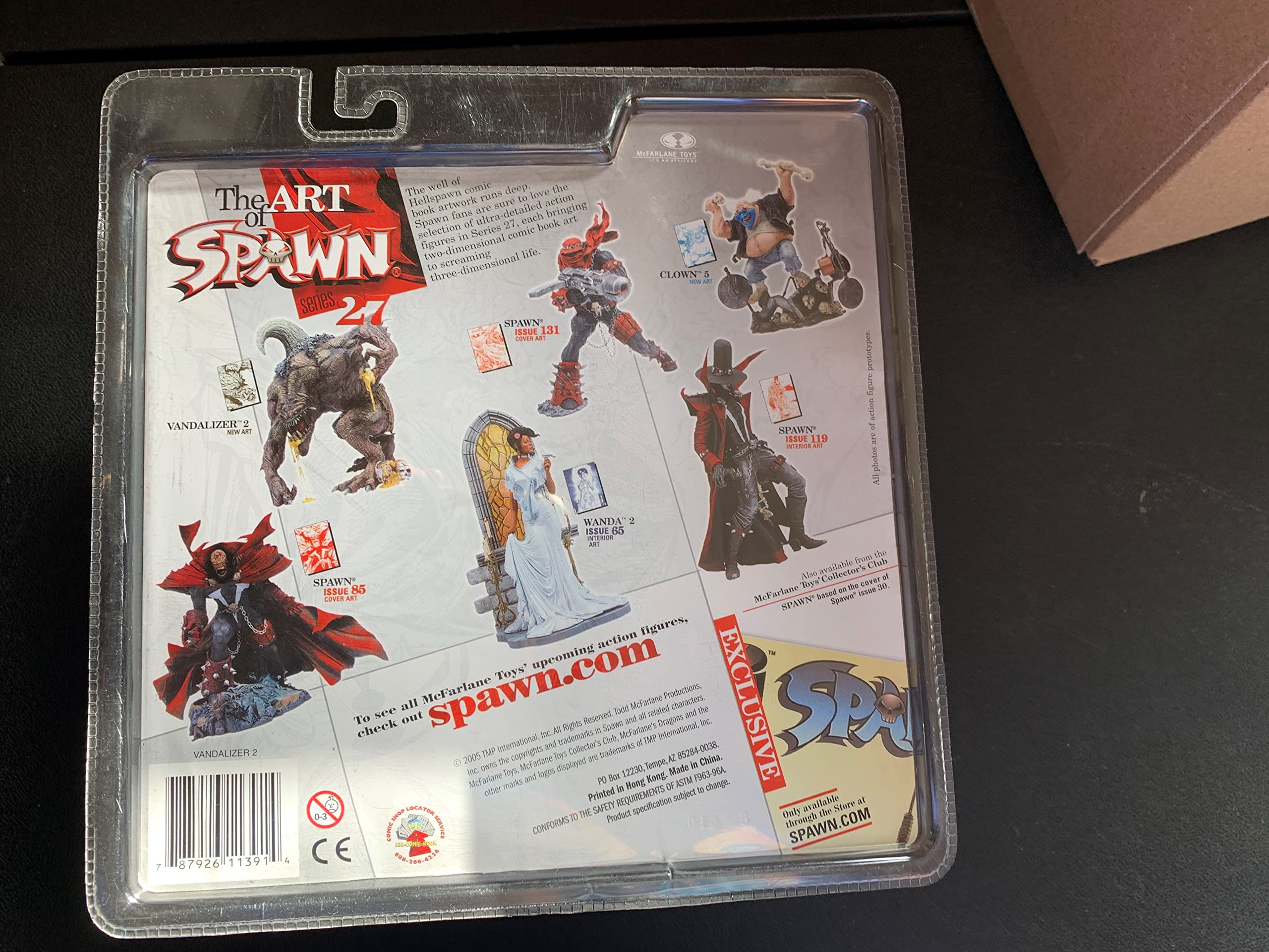 Amazon.com: McFarlane Toys Spawn Series 27 The Art of Spawn