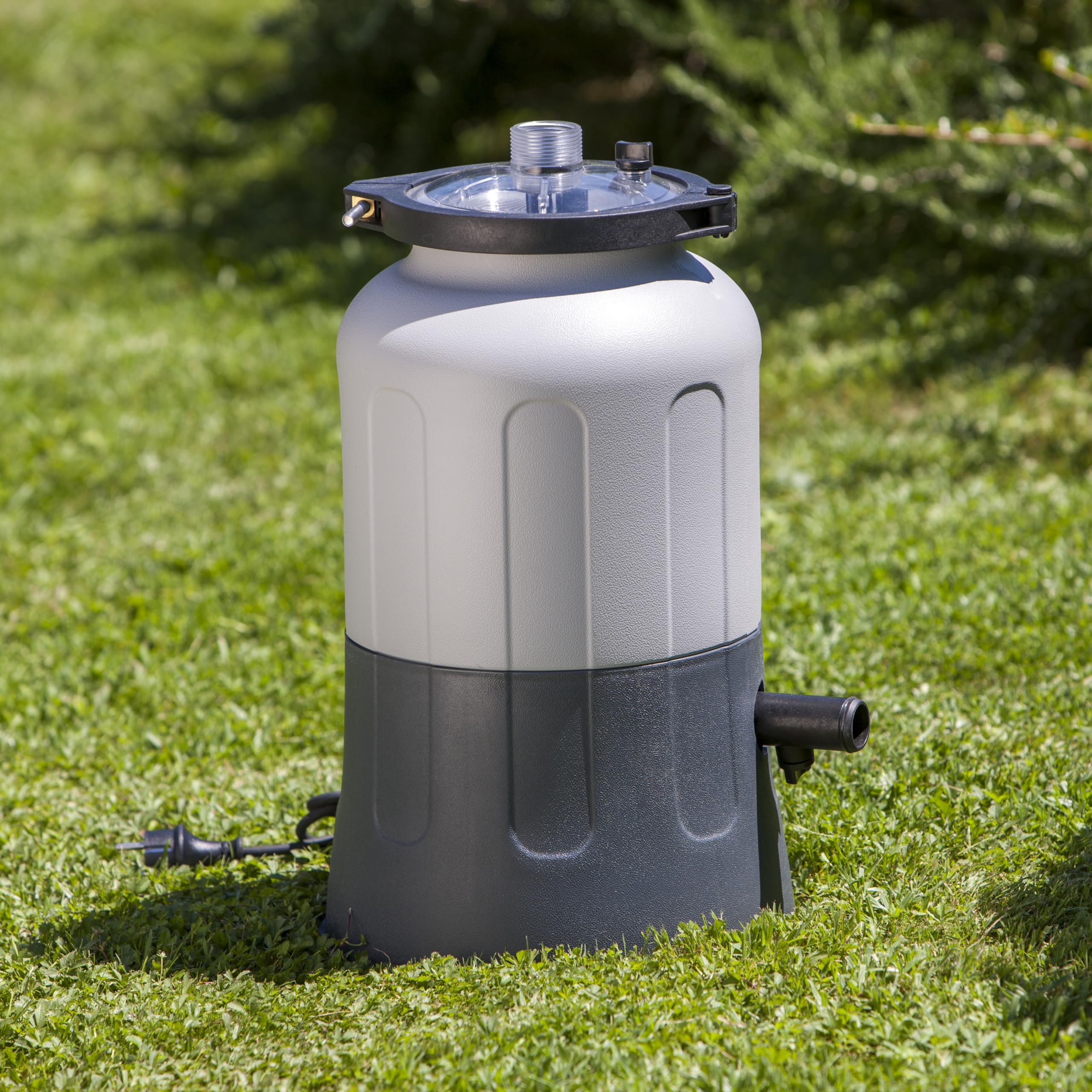 Gre FAQC40 -Filtro Compacto con Aqualoon, de bajo Consumo, con Conexiones 32-38 mm para Piscinas de hasta 15 m3