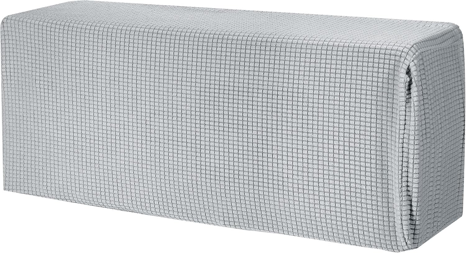 MECCANIXITY Air Conditioner Cover 31-34 Inch Knitted Elastic Cloth Dustproof for Wall-Mounted Units Split Indoor AC Covers, Light Grey