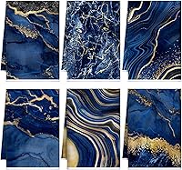 Vista 10 de Juego de 6 toallas de cocina de pájaros, toallas de té de colibrí, toallas absorbentes para platos, pájaros en rama, 24 x 16 pulgadas, regalos