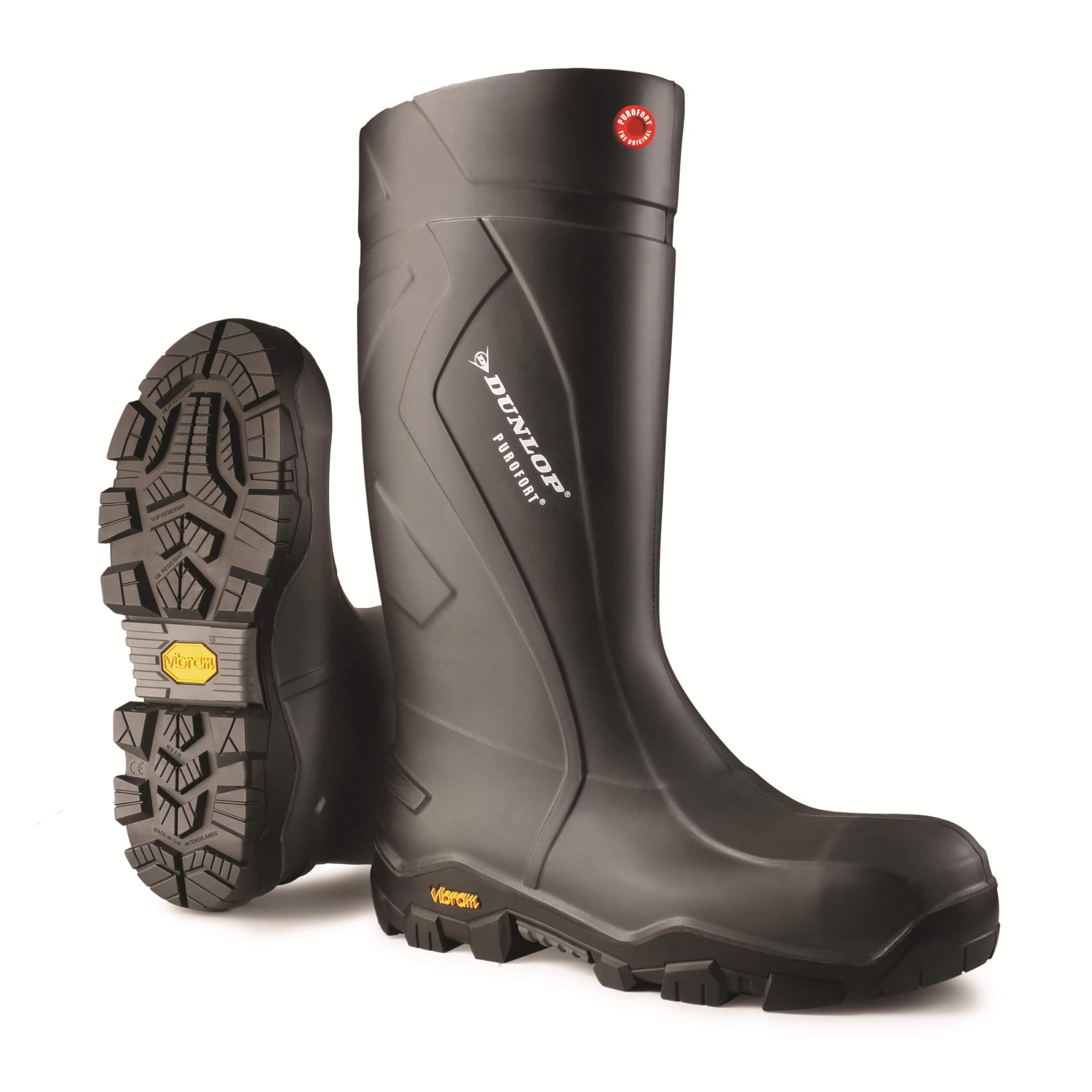 Dunlop Protective Footwear, CC22A33, Purofort+ Reliance Full Safety avec Vibram