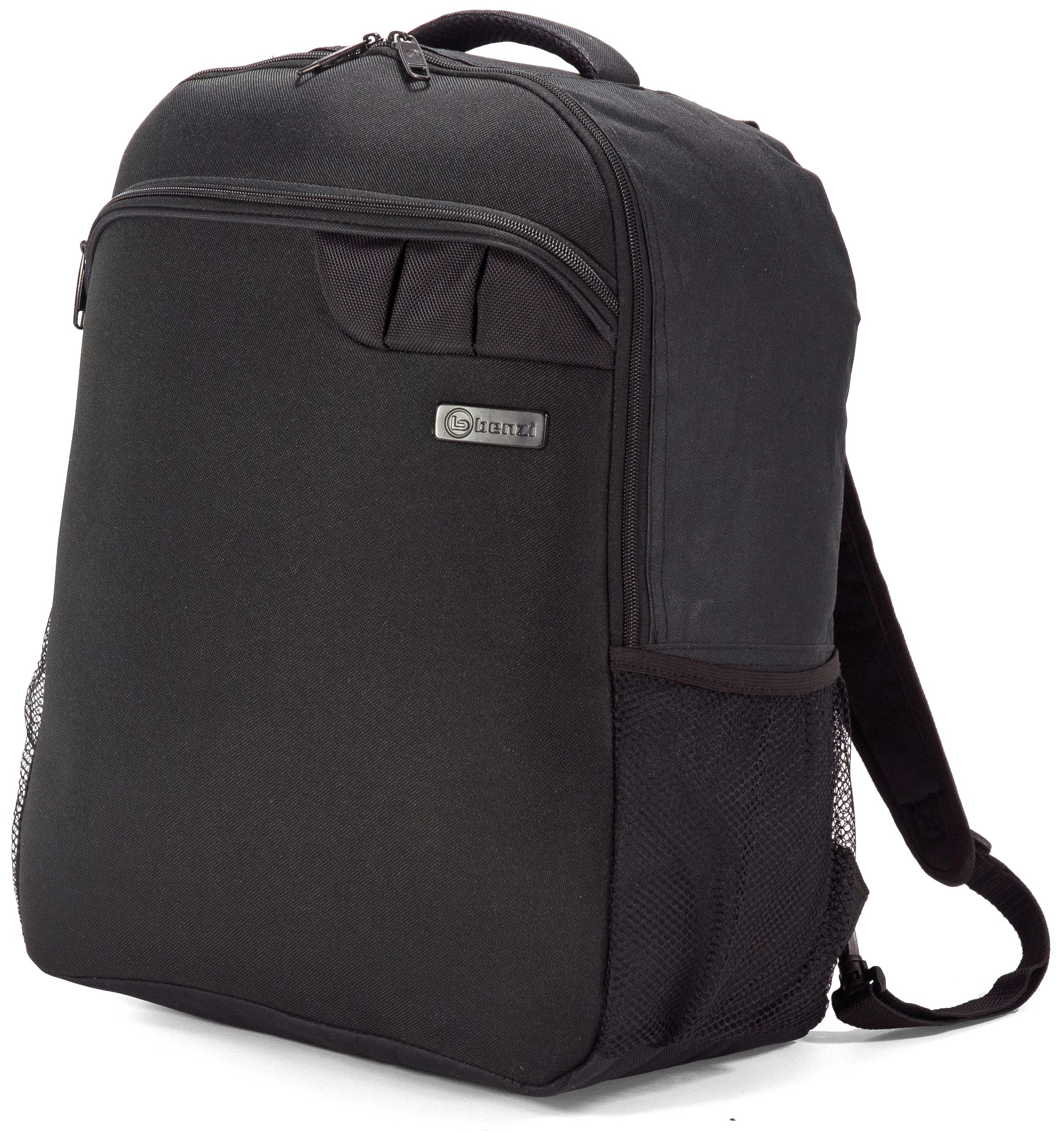 Benzi BZ5647 Borsa Da Viaggio – Dimensioni EasyJet Cabina 45x36x19cm, Poliestere Resistente, 2 Scomparti, Nero - 4