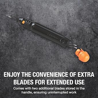 NAVAC NTD28 Copper Tubing Deburrer | Pipe Deburring Tool | Replaceable Deburring Blade | 2 Spare Blades Included |