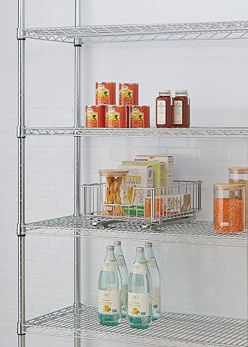 Miniatura 2 de TRINITY Cajón de alambre con toboganes Ecostorage