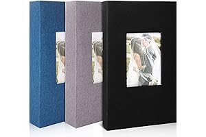 3-Piece Photo Album Set: Preserve Precious Memories at Home
