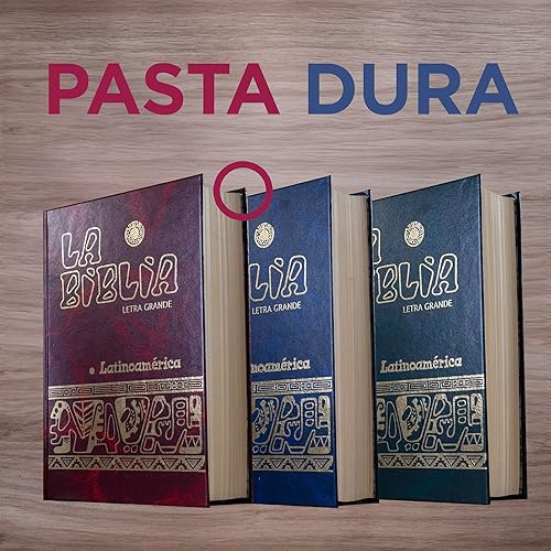Miniatura 4 de La Biblia Católica Latinoamericana Letra Grande Edición Cartone en Español con Señalador Biblico y 6 Separadores de Página con Versículos de la