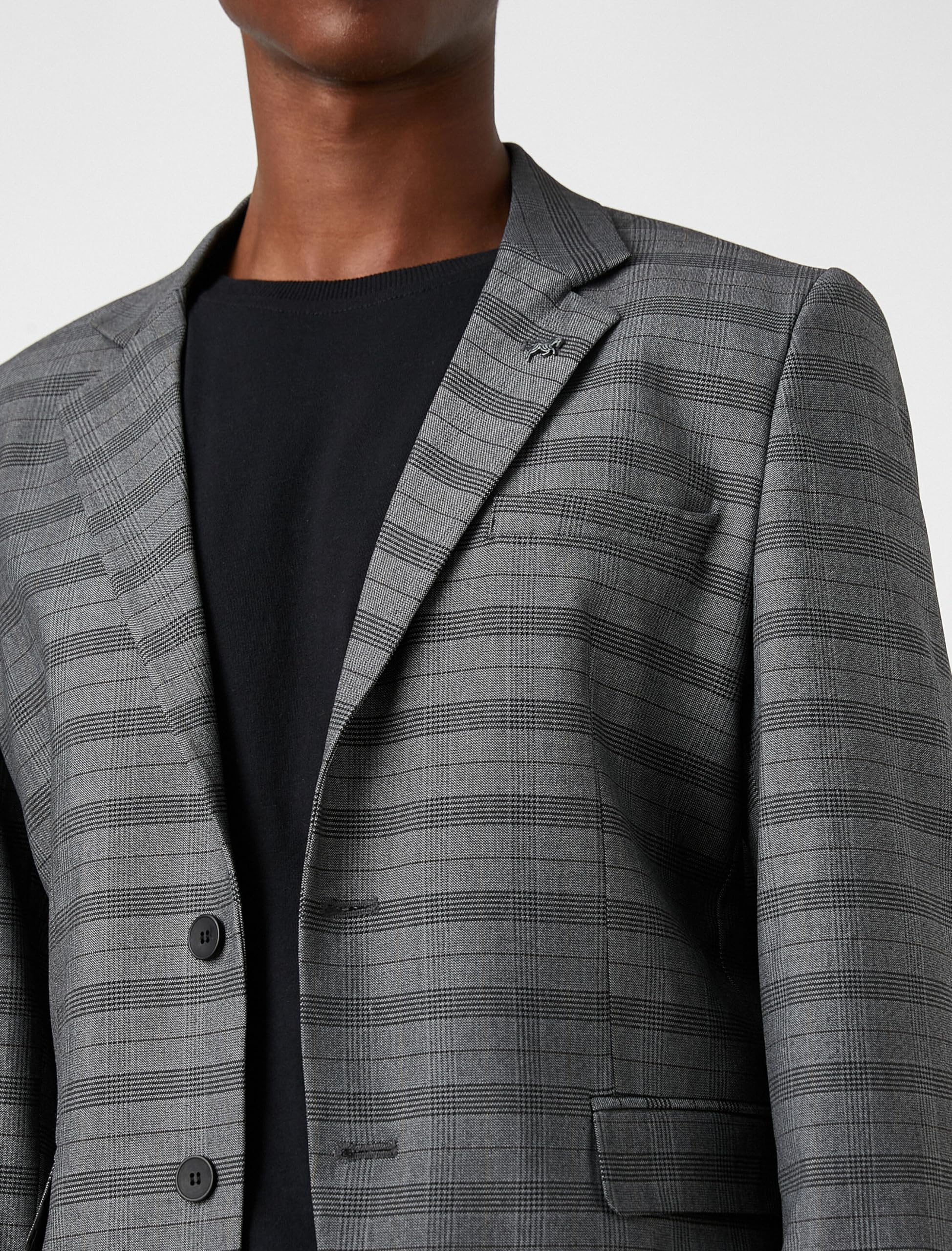 Koton Checked Blazer Jacket Hombre
