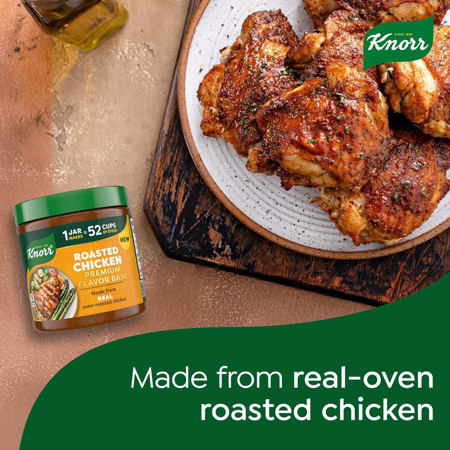 Knorr Premium Flavor Base Roasted Chicken Versatile & Easy to Use 11 OZ