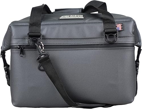 Bison Cooler - Enfriador suave de 24 latas Gunmetal XD Series SOFTPAK