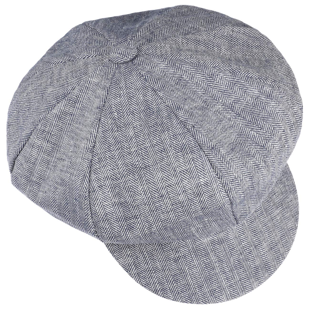 Lipodo Casquette Gavroche a Chevrons Fabrique en Italie Femme Printemps Ete