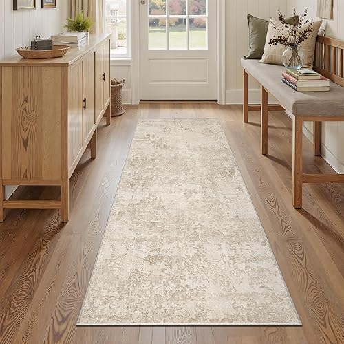 Miniatura 26 de Art&Tuft Alfombra Lavable, Alfombras de Área Abstractas con Respaldo Antideslizante, Alfombras Resistente a Manchas para Sala de Estar, Alfombra