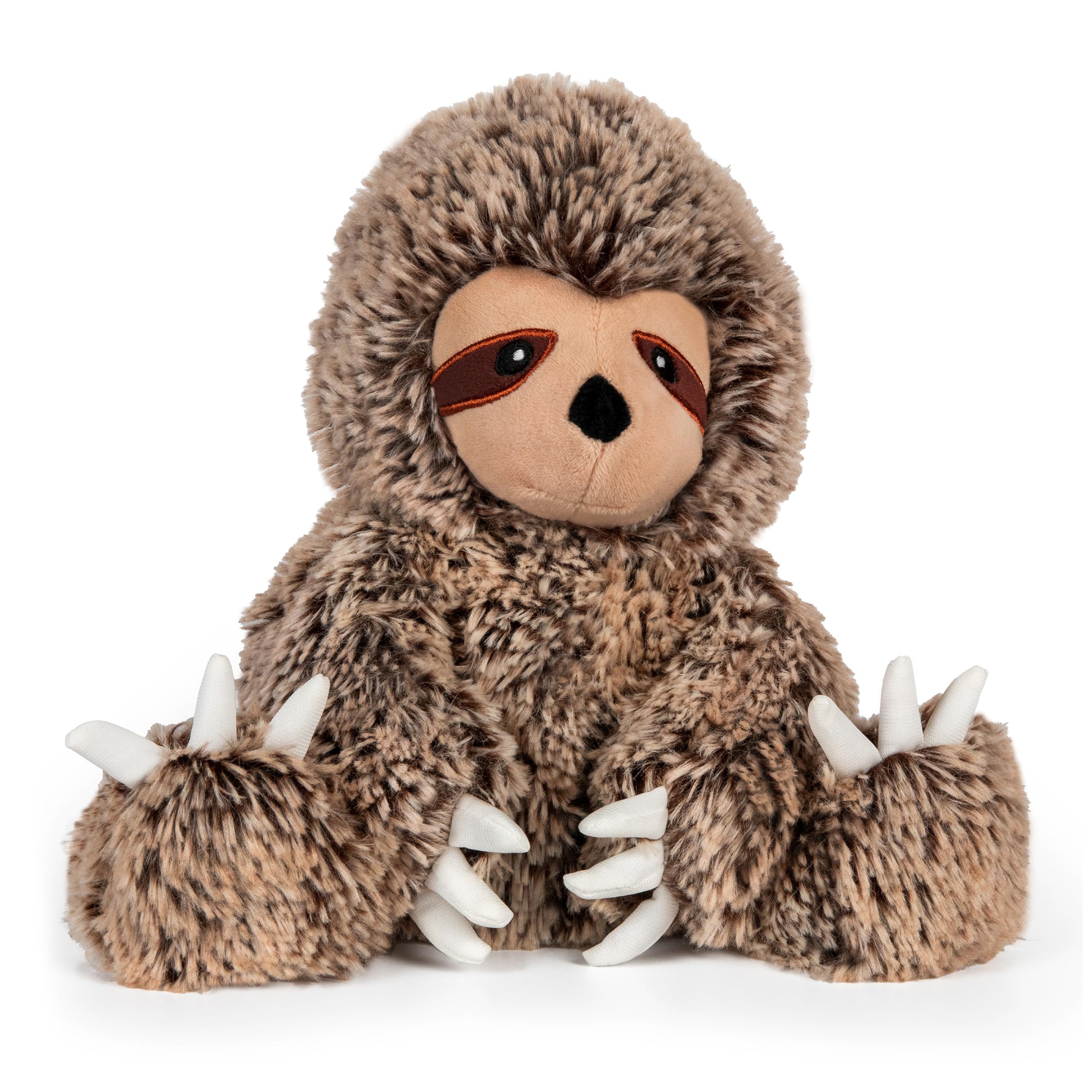 Warm Pals - Heatable Coolable Bedtime Comfort Plushie - Slowpoke Sloth - 1.5lbs - Cozy Microwavable Lavender Scented Plush Toys - Heated Stuffed Animal