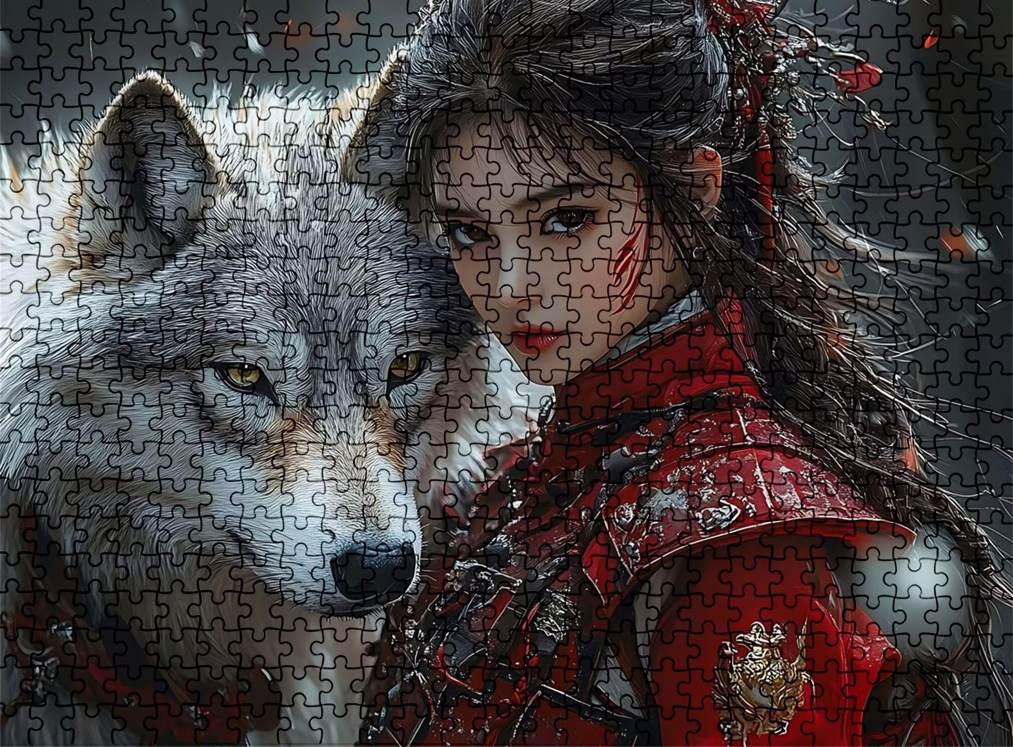 Puzzle Puzzle 1500 elementów dla dorosłych z plakatem w zestawie, drewniane puzzle do gry rodzinnej, edukacyjna i antystresowa gra edukacyjna, dekoracja ścienna do domu, prezent urodzinowy, 87 x 57 cm