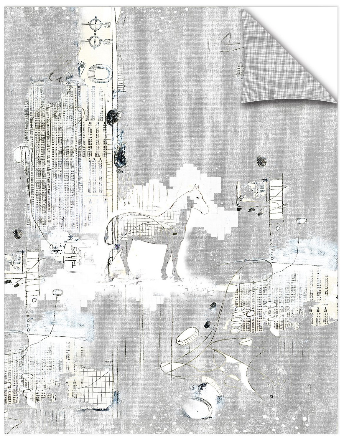 Sarah Ogren ''Industry Horse'' Gallery Wrapped Canvas, 24X32