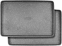 Vista 27 de David Burke Molde para hornear estriado de 9" - Molde para pasteles Bundt de acero al carbono - Bronce