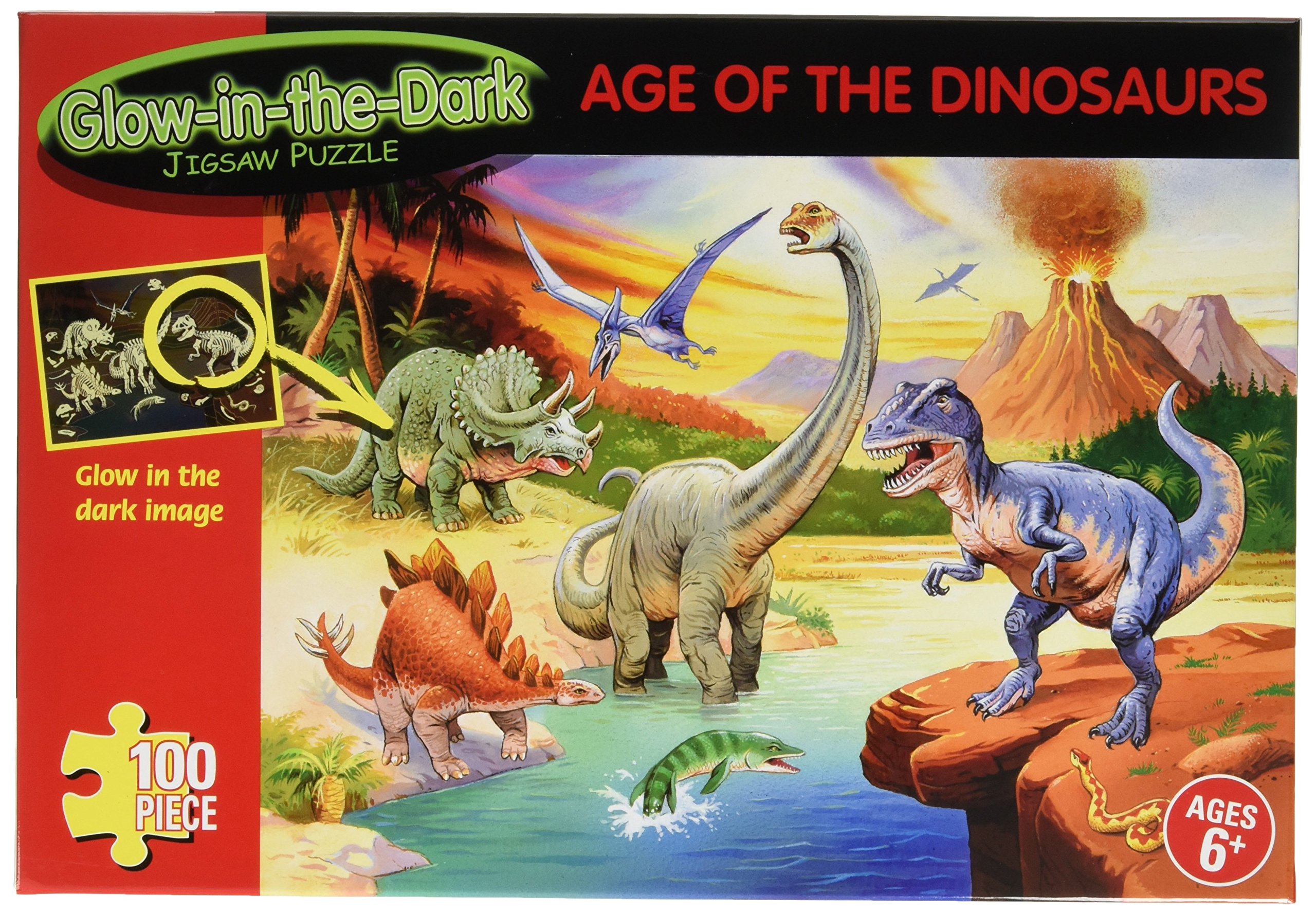 Paul LamondThe Age Of Dinosaurs 100 Piece Jigsaw Puzzle