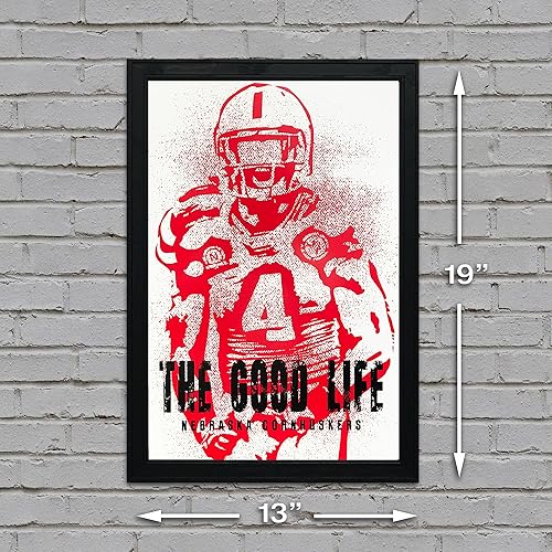 Miniatura 9 de Nebraska Cornhuskers Art Print Gift (The Good Life)