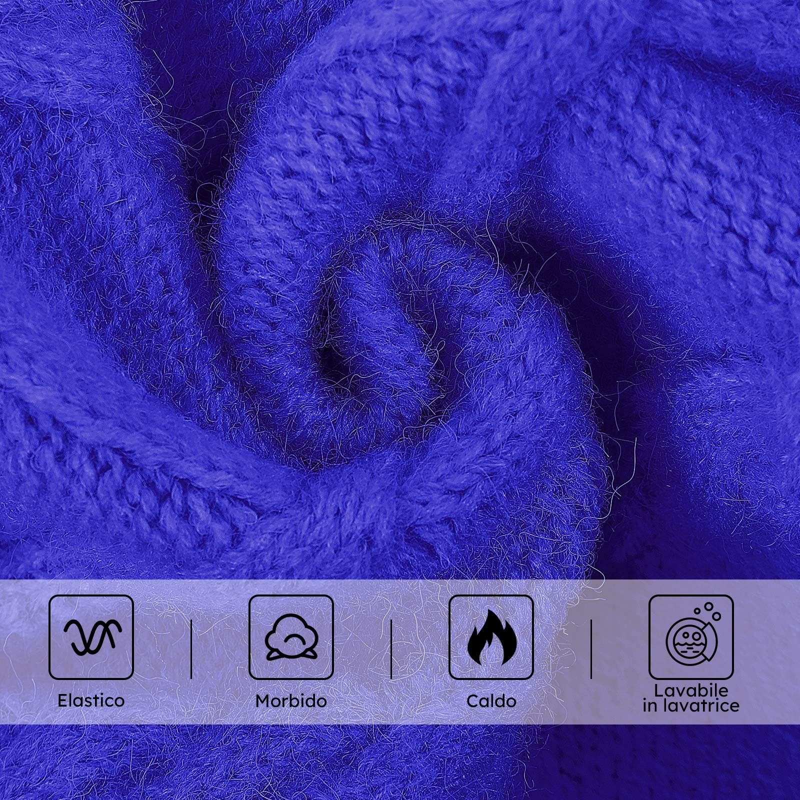 Queenmore Maglione Per Cani Taglia Media, Maglioncino Bassotto Caldo, Felpa A Collo Alto Ritorto, Vestiti Per Gatti, Elastico Per Bulldog Francese Barboncino Chihuahua, Blu, M