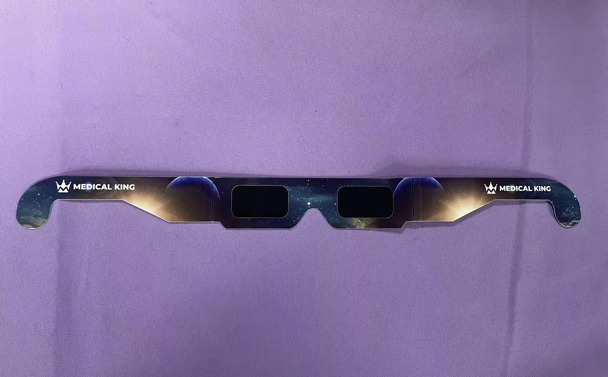 Lunettes Eclipse Solaire ISO 12312-2 Lot de 6/50/100 Paires avec Filtres pour Smartphone Protection des Yeux