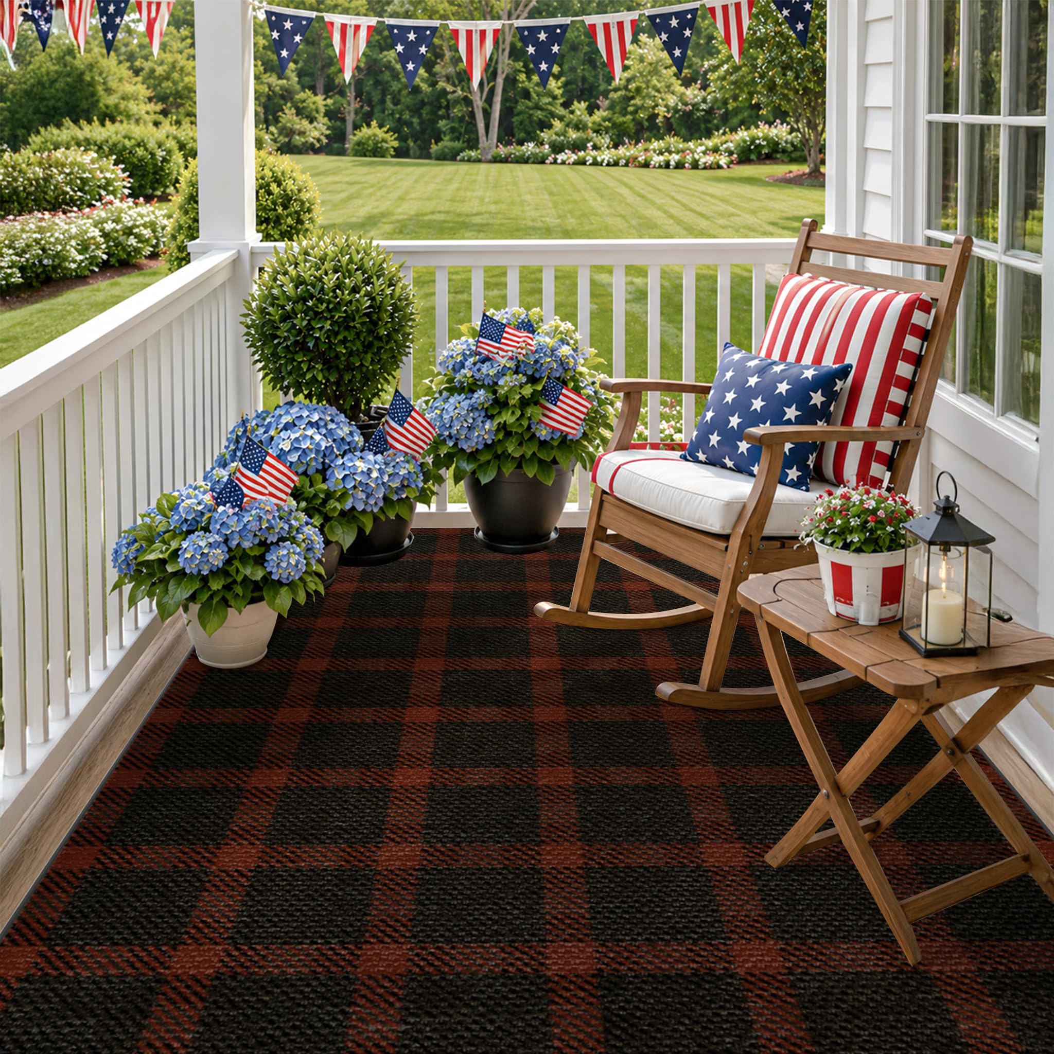 JTJ 5x7 Farmhouse Mudroom Rug