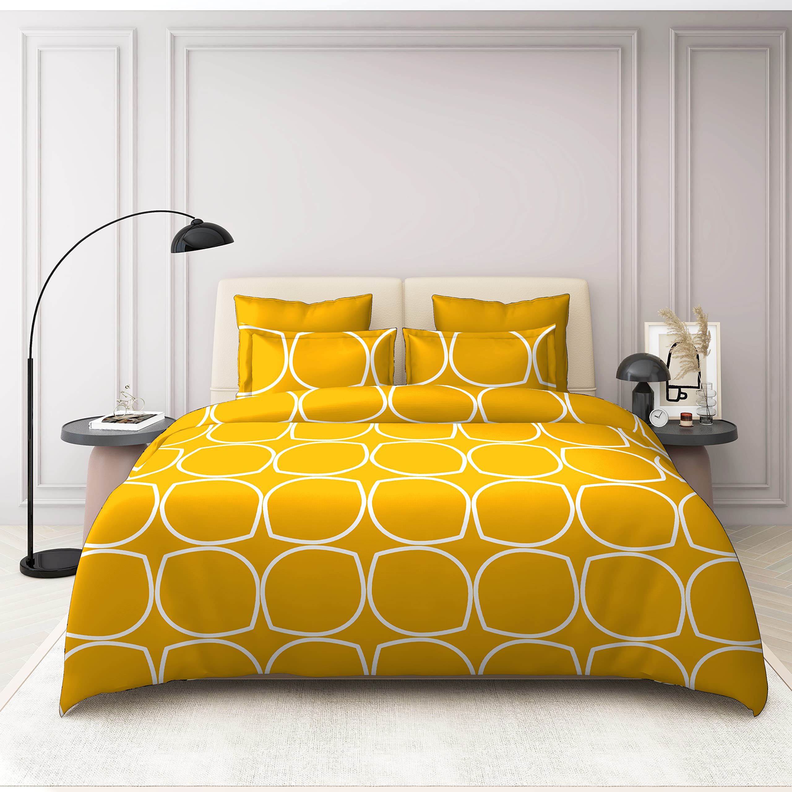 See full amazon price history chart for THE HOME STYLE Super Soft Glace Cotton King Size AC Comforter ll Blanket ll Duvet Double Bed with 1 Flat Bedsheet and 2 Pillow Cover II 300 TC, (4 Piece Bedding Set, Canary Yellow) (Comforter Set) THE HOME STYLE Super Soft Glace Cotton King Size AC Comforter ll Blanket ll Duvet Double Bed with 1 Flat Bedsheet and 2 Pillow Cover II 300 TC, (4 Piece Bedding Set, Canary Yellow) (Comforter Set) (B0BT4XV52X) Amazon Price History, Amazon Price Tracker