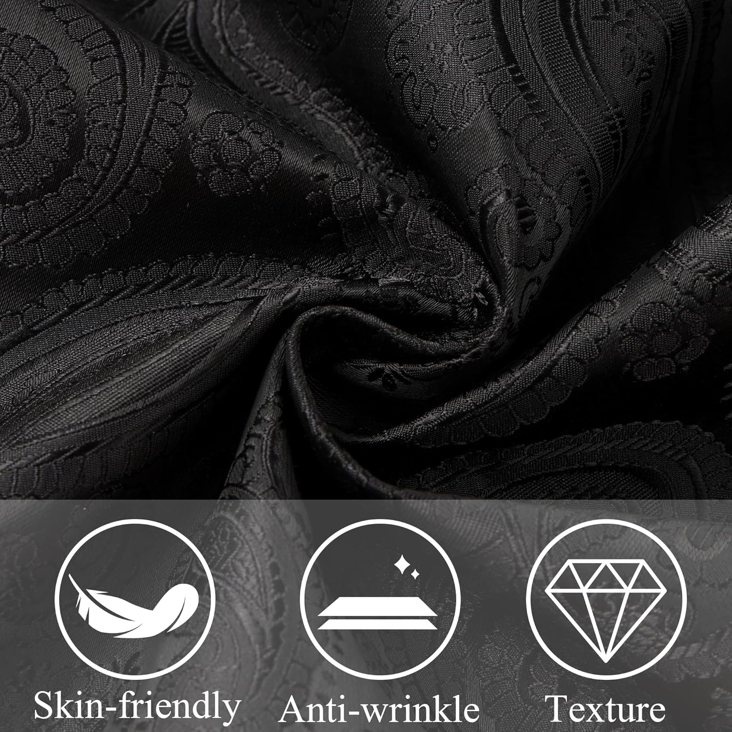 Mardi Gras Vest for Men Mardi Gras Outfit 3PC Mens Vest and Tie Set Waistcoat Vests Tuxedo Vests and Tie - Image 6