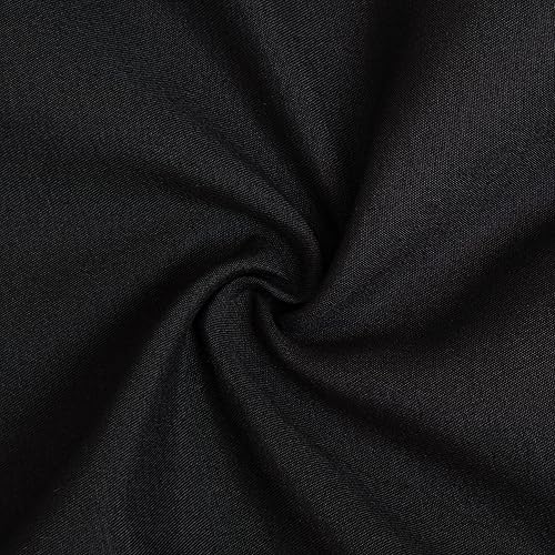 Miniatura 6 de NTBAY Cuna ajustable de microfibra (28 x 52 pulgadas) y fundas de almohada con cremallera (13 x 18 pulgadas), color negro