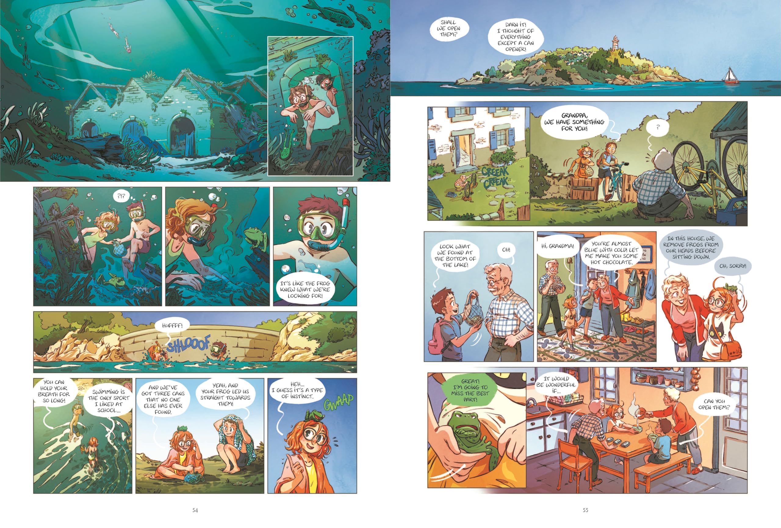 Elfie's Spellbook Volumes 1 & 2: Elfie's Spellbook and The Song of the Cicadas: A graphic novel series full of joyful, witchy magic