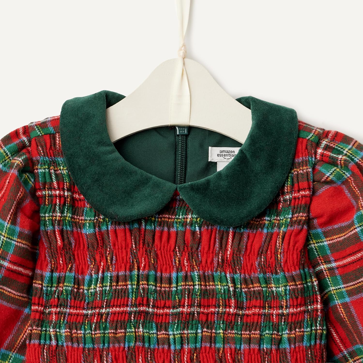 Amazon Essentials x Sofia Grainge Toddler and Baby Girls' Long Sleeve Flannel Dress - Image 5