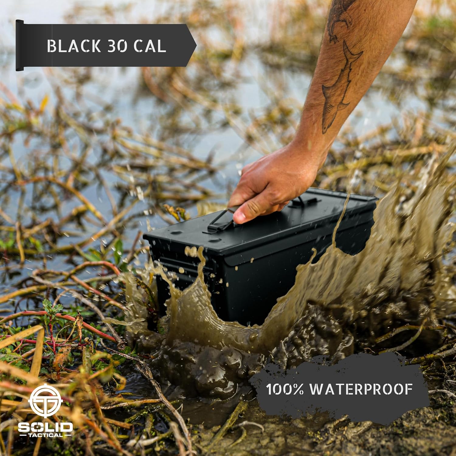 Metal Ammo Can, New Military & Army Ammo Storage Container, M2A1 & M19A1 Ammunition Boxes, Use Our Ammo Case as a Metal Storage Box or an Ammo Crate Utility Box, 30 CAL 50 CAL Bundle