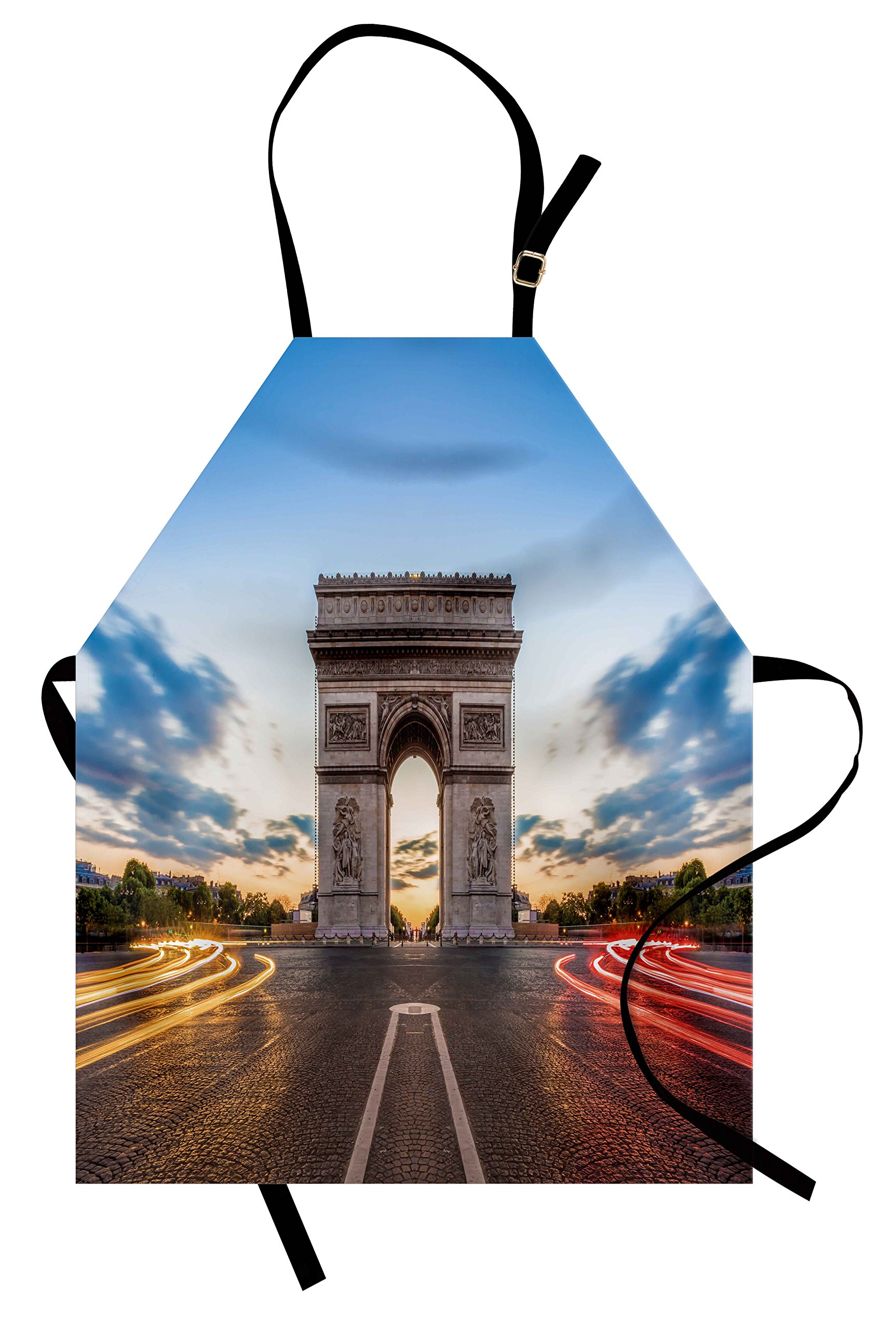 Ambesonne Digital Printed Multicolor Aprons