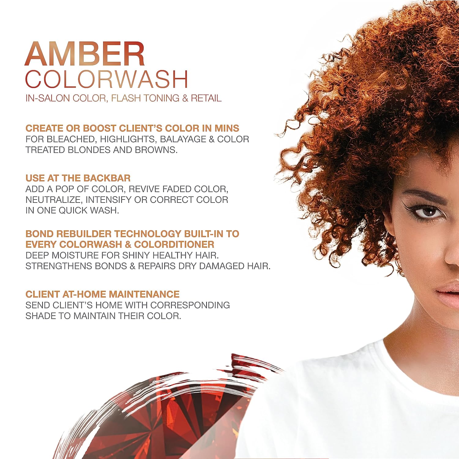 Celeb Luxury Colorwash Color Depositing Shampoo - Color Refresher, Vegan Hair Dye, Bondfix Bond Rebuilder, Viral and Gem Lites